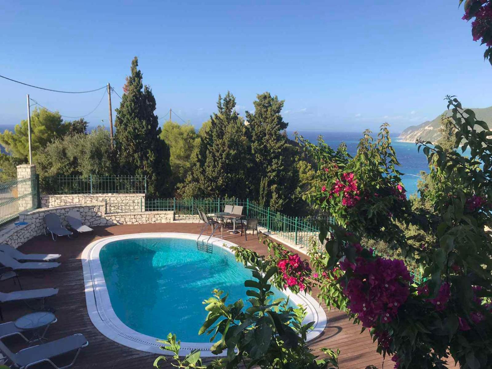Villa Milia Áyios Nikítas Esterno foto