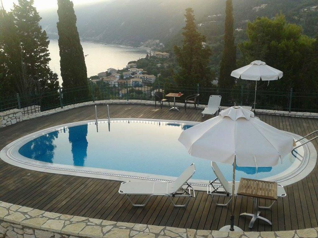 Villa Milia Áyios Nikítas Esterno foto